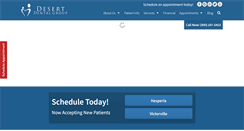 Desktop Screenshot of desertdental.org