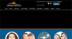 Desktop Screenshot of desertdental.com